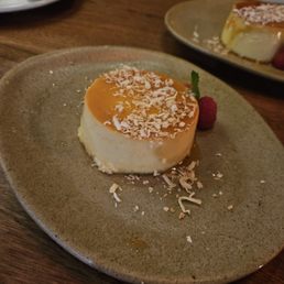 Coconut flan