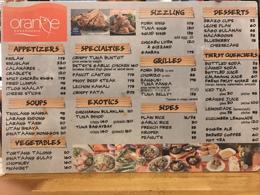 Menu photo 1 Orange Karenderia Cebu City, CEB
