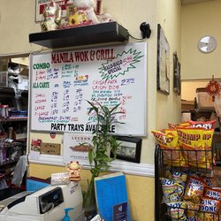 Manila Wok & Grill - Menu