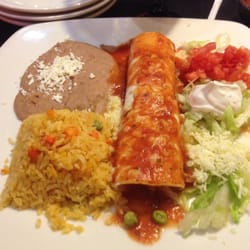 Alebrije Mexican Restaurant - Chicken Burrito.