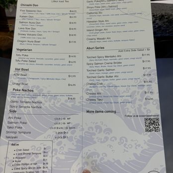 Ocean Taste - Menu - Poke Near Me - Honolulu, Hawaii Ocean Taste - Menu - Poke Near Me - Honolulu, Hawaii