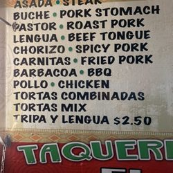 Our meat options