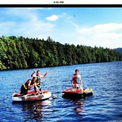Placid Boat Rentals - Great family fun tubing on lake placid