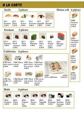 Menu photo 3 Chez Shu Clamart, 92 Menu photo 3 Chez Shu Clamart, 92