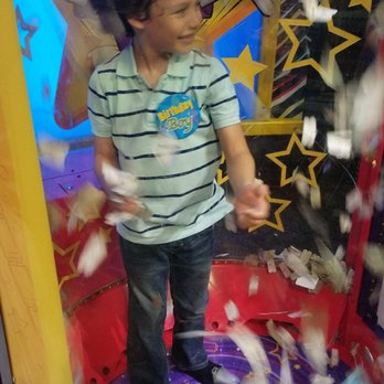 Chuck E. Cheese - The birthday boy in the ticket blaster! - Arcades Near Me - Paramus, New Jersey