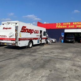 Snap-on Truck serviced at SD Auto