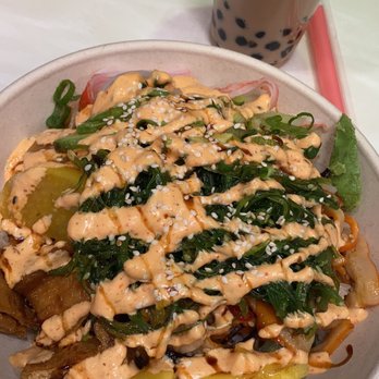 Poke King - a bowl of food and a drink - Poke Near Me - Spokane, Washington Poke King - a bowl of food and a drink - Poke Near Me - Spokane, Washington