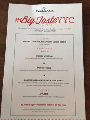Menu photo 7 The Beltliner Calgary, AB Menu photo 7 The Beltliner Calgary, AB