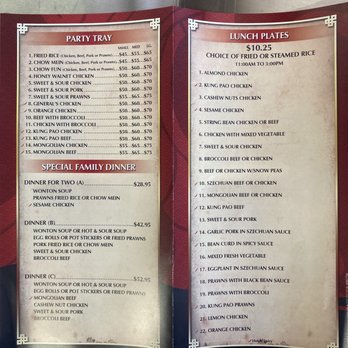 Eastern Winds Chinese Restaurant - Menu backside - Chinese Near Me - Fremont, California Eastern Winds Chinese Restaurant - Menu backside - Chinese Near Me - Fremont, California