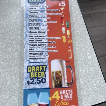 Rocotto Grill - Happy bar menu - Seafood Near Me - South Padre Island, Texas Rocotto Grill - Happy bar menu - Seafood Near Me - South Padre Island, Texas