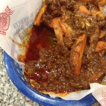 Fuddruckers - Notice the 1/2 cup of grease under my fries. - American Near Me - Midland, Texas Fuddruckers - Notice the 1/2 cup of grease under my fries. - American Near Me - Midland, Texas