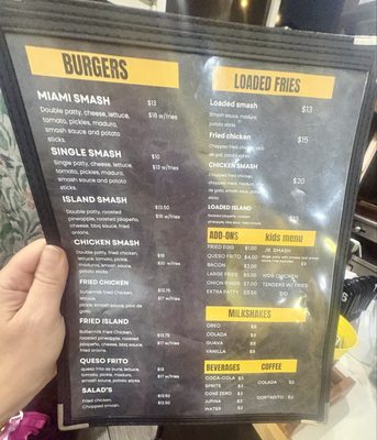 Menu photo 1 Between Two Buns Miami, FL