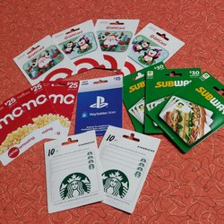 Target - Gift cards purchased