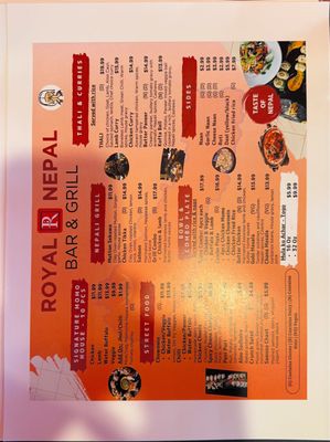 Menu photo 2 Royal Nepal TX Bar and Grill Arlington, TX