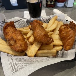 Fish and chips. Yum Fish and chips. Yum