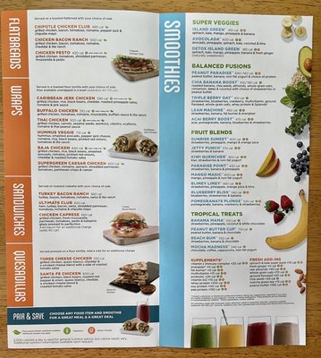 Menu photo 5 Tropical Smoothie Cafe Saint John's, FL