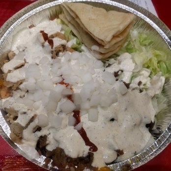 The Halal Guys - Combo plate - Halal Near Me - Tustin, California The Halal Guys - Combo plate - Halal Near Me - Tustin, California