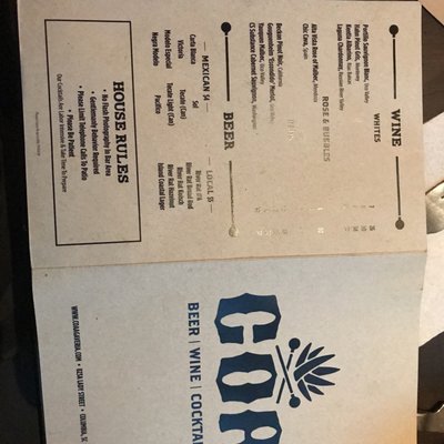 Menu photo 7 Coa Agaveria Y Cocina Columbia, SC Menu photo 7 Coa Agaveria Y Cocina Columbia, SC