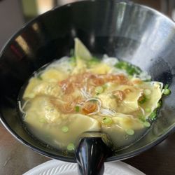 Wonton Noodle Soup (with rice noodles)