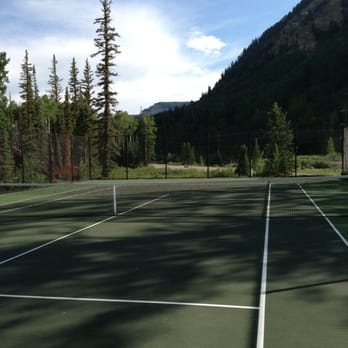 Engineer Village Tennis Court - View from the court. - Tennis Near Me - Durango, Colorado Engineer Village Tennis Court - View from the court. - Tennis Near Me - Durango, Colorado