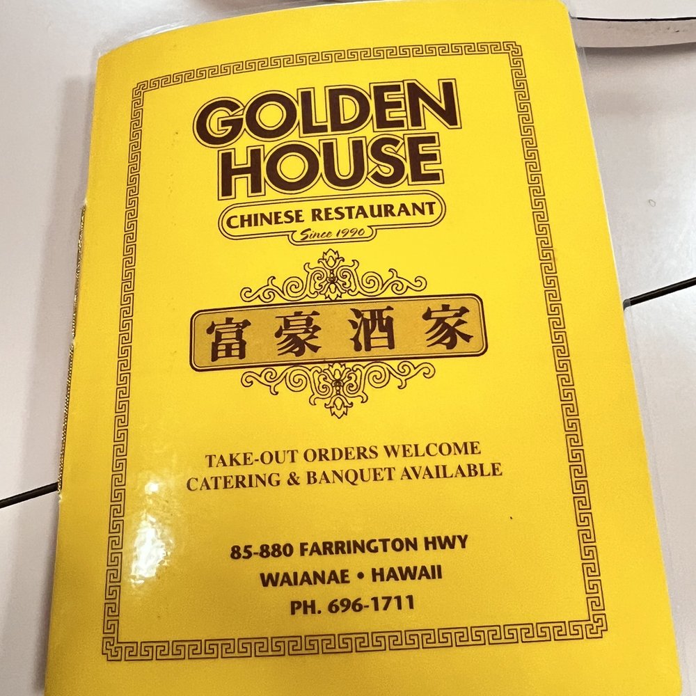 Golden House Restaurant - Front menu - Cantonese Near Me - Waianae, Hawaii Golden House Restaurant - Front menu - Cantonese Near Me - Waianae, Hawaii