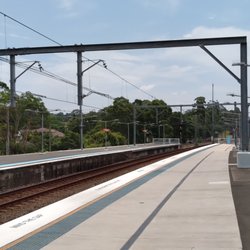 Eastwood Station - Platform