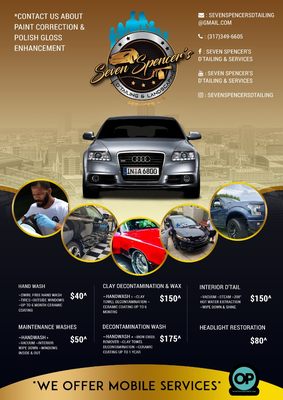 Foto de Seven Spencer's D'Tailing & Services - Indianapolis, IN, US.