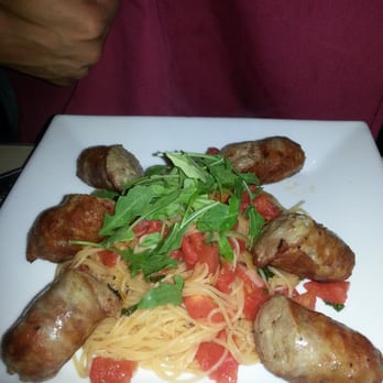 Renato's - Renato's sausages bedded with Angel hair pasta...perfection!! ~$13 - Pizza Near Me - Westminster, California