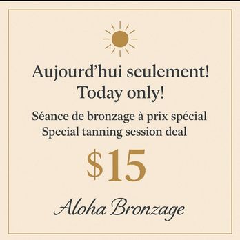 Aloha Bronzage - Tanning Beds Near Me - Gatineau, Quebec Aloha Bronzage - Tanning Beds Near Me - Gatineau, Quebec