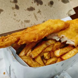 Haddock + chips Haddock + chips