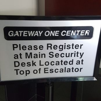 Gateway Center - Info sign - Shopping Centers Near Me - Newark, New Jersey