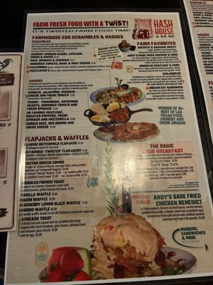 Menu photo 1 Hash House A Go Go Las Vegas, NV Menu photo 1 Hash House A Go Go Las Vegas, NV