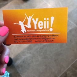 Yeii! - Business card
