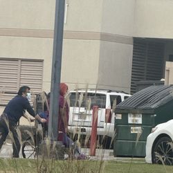 Liberty Family Medicine - Dr.Badea pushing my mom in the wheelchair with his staff member to the ER .... He joked he saved me money and he is absolutely right!