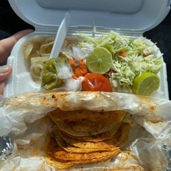 Tacos de Vapor O Cansta Monterrey - Tacos al vapor mixta. Worth the drive from Houston.