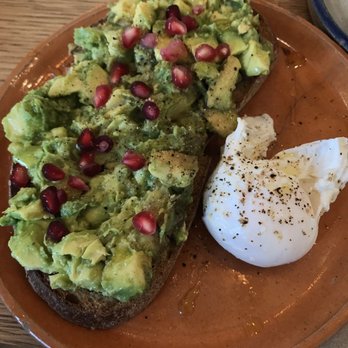 Farm Girl - The pomegranate avocado toast was fresh and delicious. Definitely order it. - Cafes Near Me - London, XGL Farm Girl - The pomegranate avocado toast was fresh and delicious. Definitely order it. - Cafes Near Me - London, XGL
