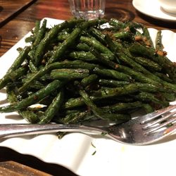 Tao Dumplings - Stir fried green beans. Photos in the menu were much better.