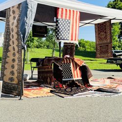 Ben Brenman Park - Afghan handmade shop on Sunday