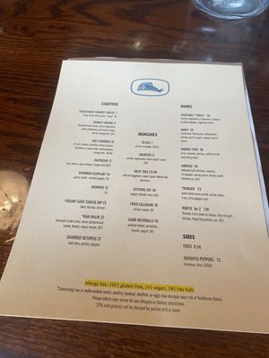 Menu photo 4 Smyrna Charlottesville, VA Menu photo 4 Smyrna Charlottesville, VA
