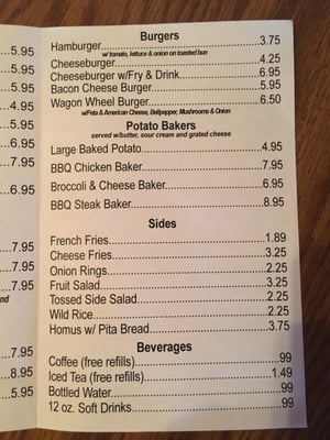 Menu photo 2 Wagon Wheel Bessemer, AL Menu photo 2 Wagon Wheel Bessemer, AL