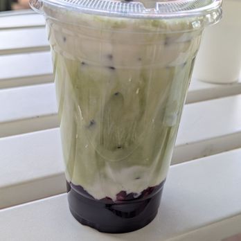 Piccadilly Grace - Blueberry Cream Matcha - Coffee & Tea Near Me - South Pasadena, California
