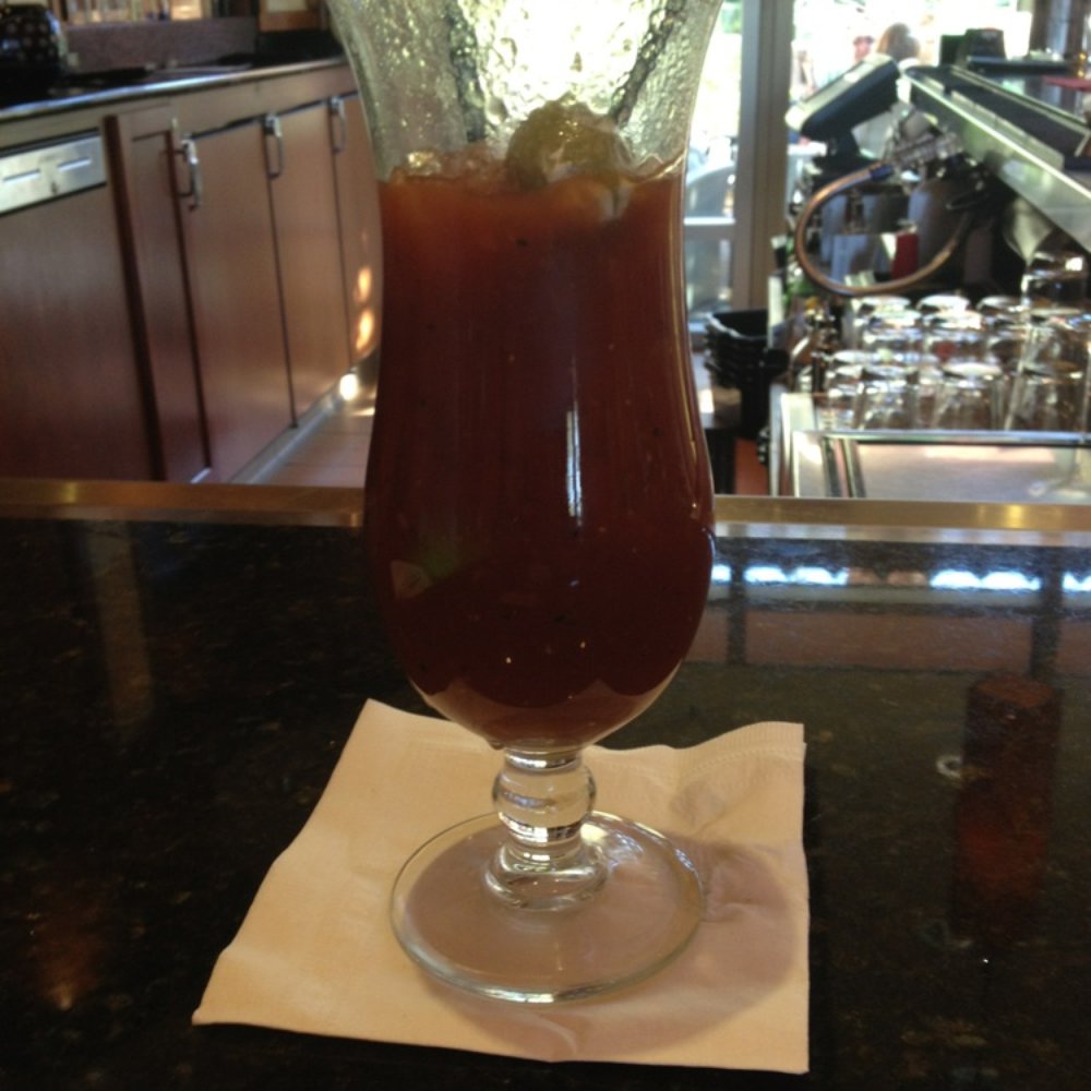 Best Bloody Mary you'll ever have. Between the spices to the tomato juice. It has the perfect blend.
