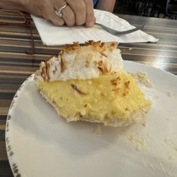 remains of coconut creme pie remains of coconut creme pie