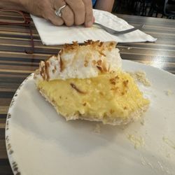 T Walker’s On Main Street - Remains of coconut creme pie
