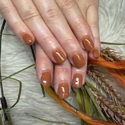 Dip fall nails Dip fall nails