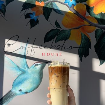 Coffeeholic House - Iced White Hazel (white mocha hazelnut) - Coffee & Tea Near Me - Seattle, Washington