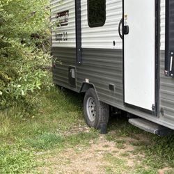 Silverton Lakes RV Park - Our campsite