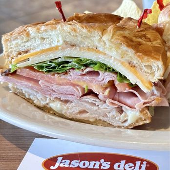 Jason's Deli - Simple, yet satisfying Deli Club. (・‿・) #lunchhour @ Jason's Deli-Southside - Delis Near Me - Jacksonville, Florida Jason's Deli - Simple, yet satisfying Deli Club. (・‿・) #lunchhour @ Jason's Deli-Southside - Delis Near Me - Jacksonville, Florida