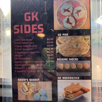 GK Mongolian BBQ - Add-ons - Mongolian Near Me - Rocklin, California