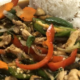 Spicy Fresh Chili Chicken with a couple of Soft Spring Rolls. Delicious! We will be back for more... Spicy Fresh Chili Chicken with a couple of Soft Spring Rolls. Delicious! We will be back for more...